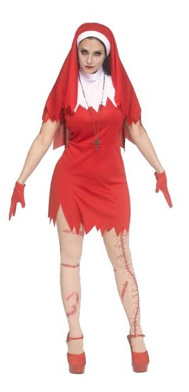 Scarlet Nun Adult Costume