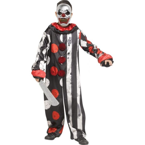 Big Top Bling Clown Kids Costume