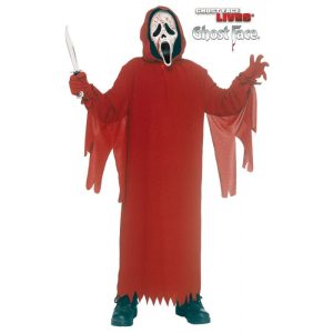 Crimson Deluxe Ghost Face Kids Costume