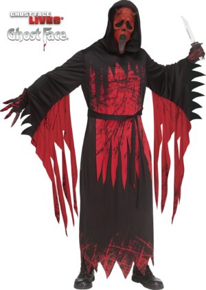 Aged Devil Adult Ghost Face Costume