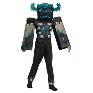 Warden Deluxe Minecraft Kids Costume