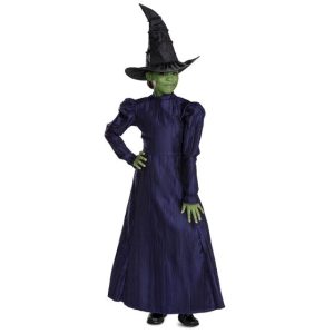 Wicked Elphaba Deluxe Girls Costume