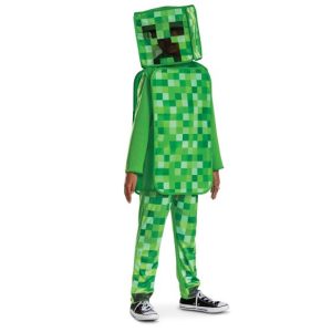 Minecraft Creeper Classic 'Pop Out' Kids Costume