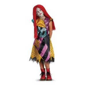 The Nightmare Before Christmas Sally Deluxe Kids Costume