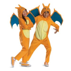Charizard Hooded Jumpsuit Classic Kids Costume