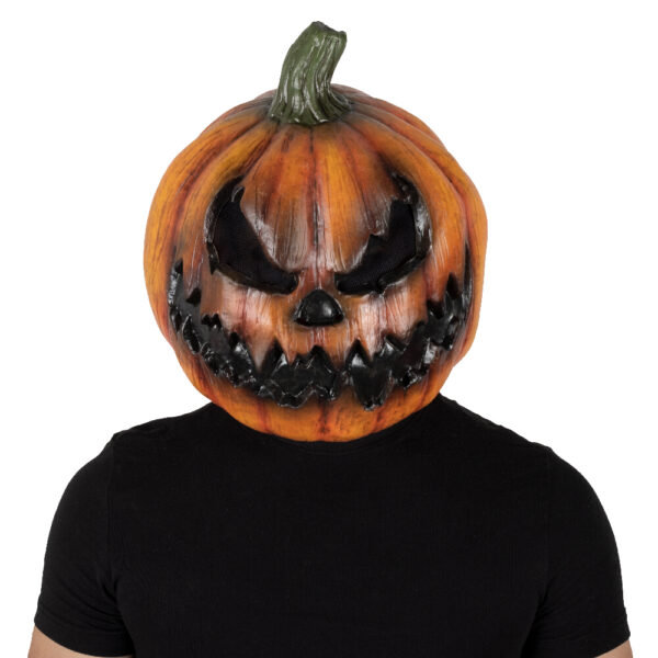 Dark Pumpkin Adult Latex Mask