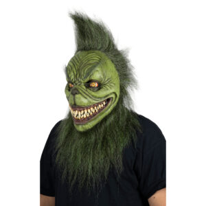 Grumpy Monster Adult Latex Grinch Mask