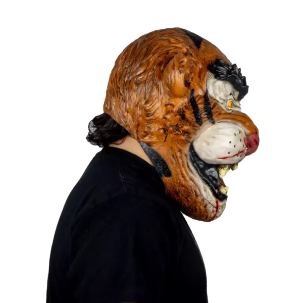 Bloody Tiger Adult Latex Mask - Image 4