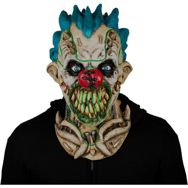 Clown Spikes L.E.D. Adult Mask - Image 2