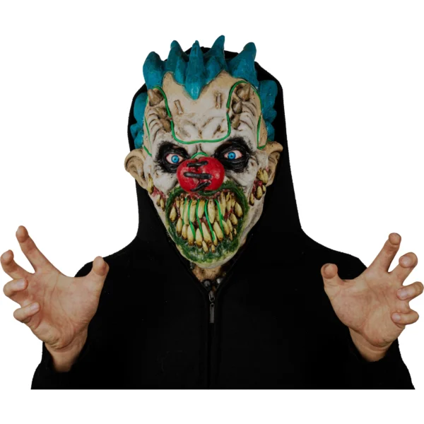 Clown Spikes L.E.D. Adult Mask - Image 6
