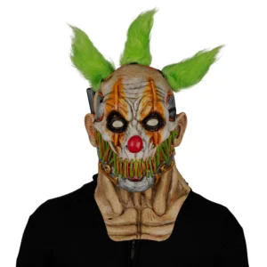 Stitched Smile Clown L.E.D. Adult Mask