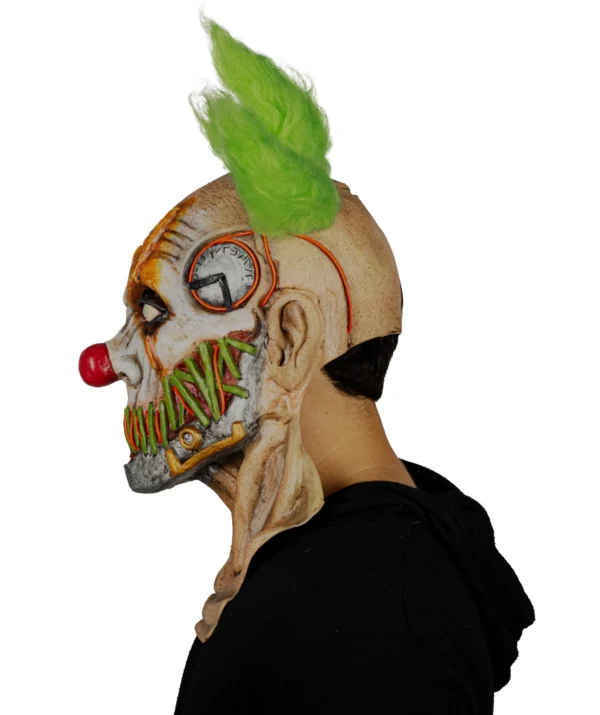 Stitched Smile Clown L.E.D. Adult Mask - Image 3