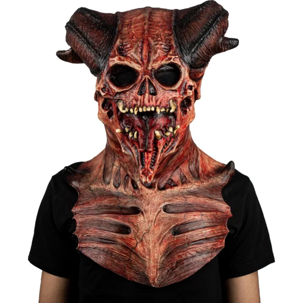 Astaroth Devil´s Adult Latex Mask - Image 2