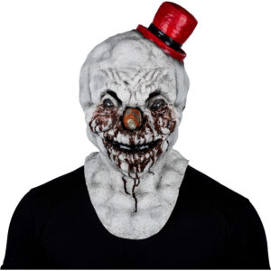 Frosty Demon Adult Latex Evil Snowman Mask