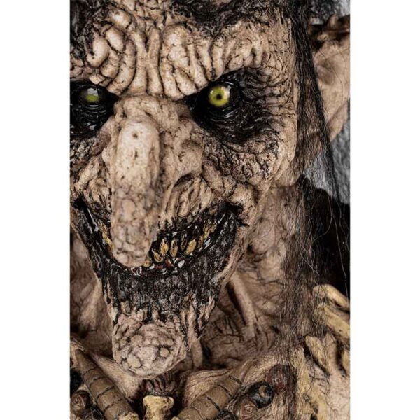 Priestess of Hell Adult Latex Witch Mask - Image 5