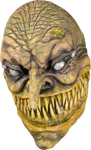 Majo Creepy Witch Front Face Latex Mask
