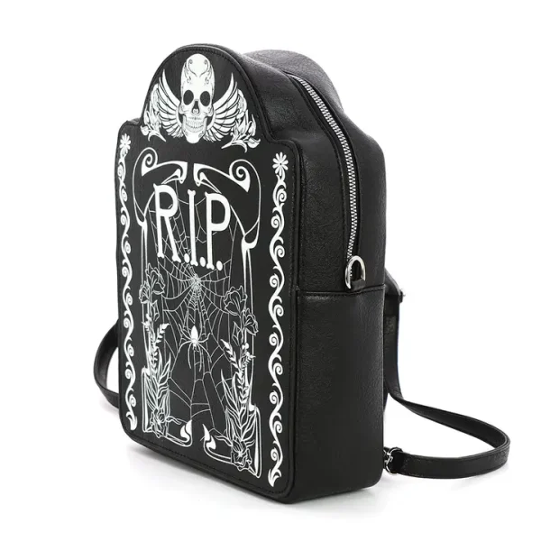 Glow in the Dark Tombstone Mini Backpack - Image 3