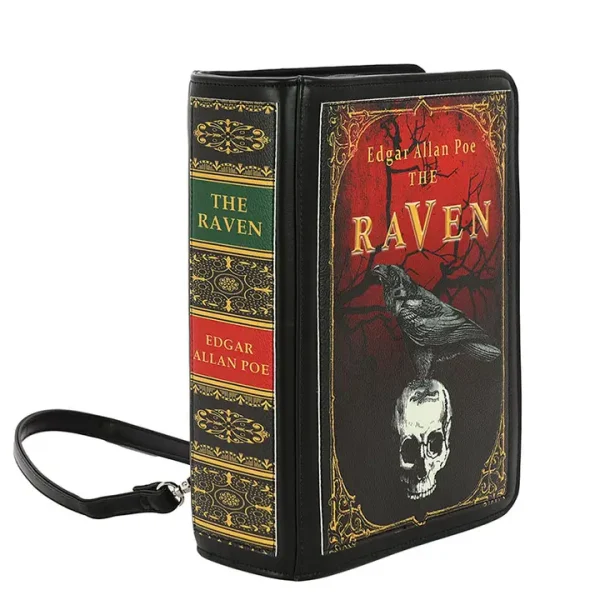The Raven Vintage Book Backpack - Image 3