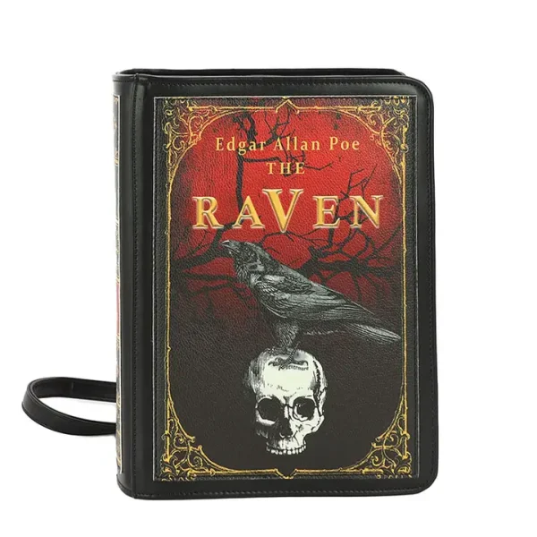 The Raven Vintage Book Backpack - Image 4