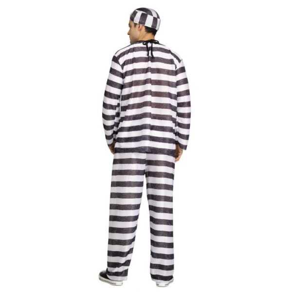 Jailbird Adult Prisoner Costume - Image 2