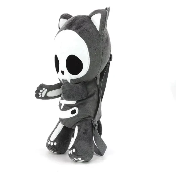 Skeleton Kitten Plushy Backpack - Image 3