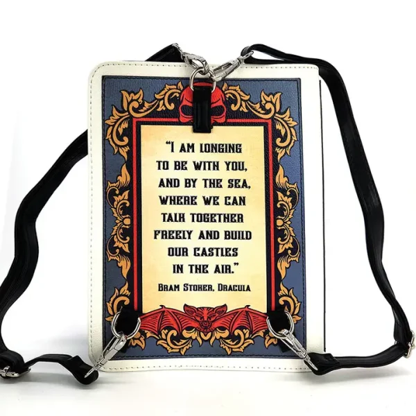 Frankenstein Book Backpack - Image 3