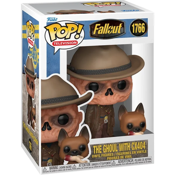 Fallout (TV Show) The Ghoul Funko Pop! Vinyl Figure and CX404 Pop! Buddy - Image 2