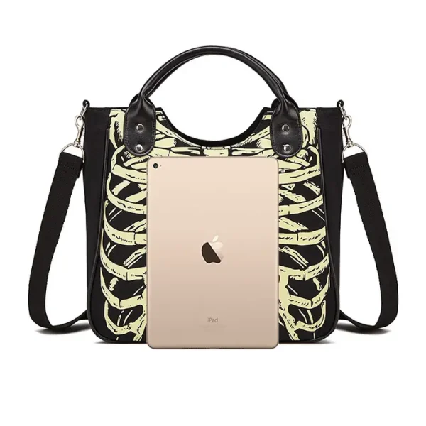 Ribcage Shoulder Bag Purse Tote - Image 2