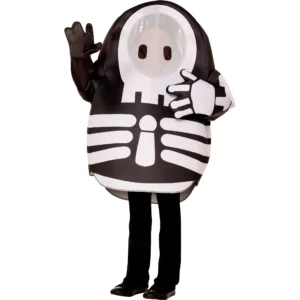 Fall Guys Skelly Kids Costume