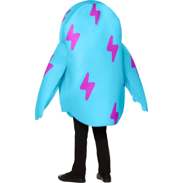 Fall Guys Lightning Coral Blue Kids Costume - Image 2