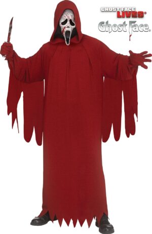 Crimson Deluxe Ghost Face Adult Costume