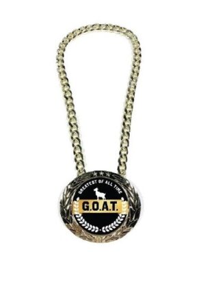 G.O.A.T. Medallion Necklace