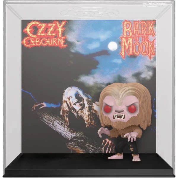 Ozzy Osbourne Bark at the Moon Flocked Funko Pop! Album Figure with Case - Image 2
