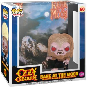 Ozzy Osbourne Bark at the Moon Flocked Funko Pop! Album Figure with Case