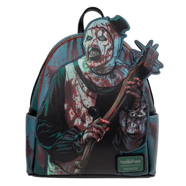 Terrifier Art the Clown Blood Splatter Glow-in-the-Dark Mini-Backpack - EE Exclusive - Image 2