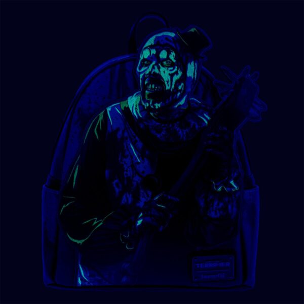 Terrifier Art the Clown Blood Splatter Glow-in-the-Dark Mini-Backpack - EE Exclusive - Image 3