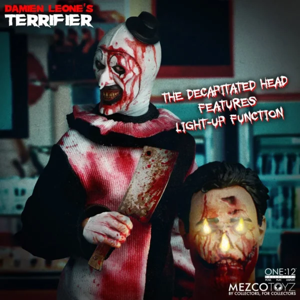 Terrifier Art the Clown Deluxe One:12 Collective Action Figure - Image 8