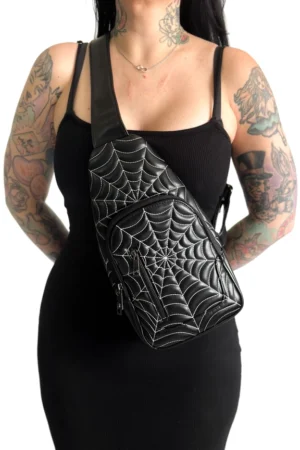 Spiderweb Sling Bag