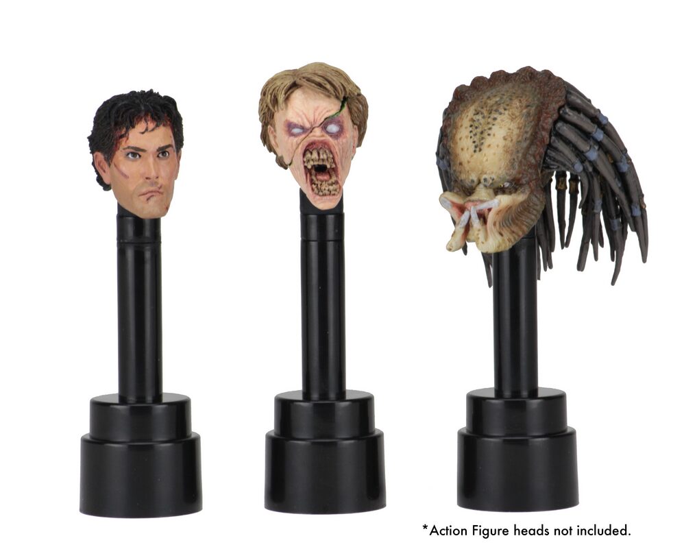 Action figure Head Display Stands (3-Pack)