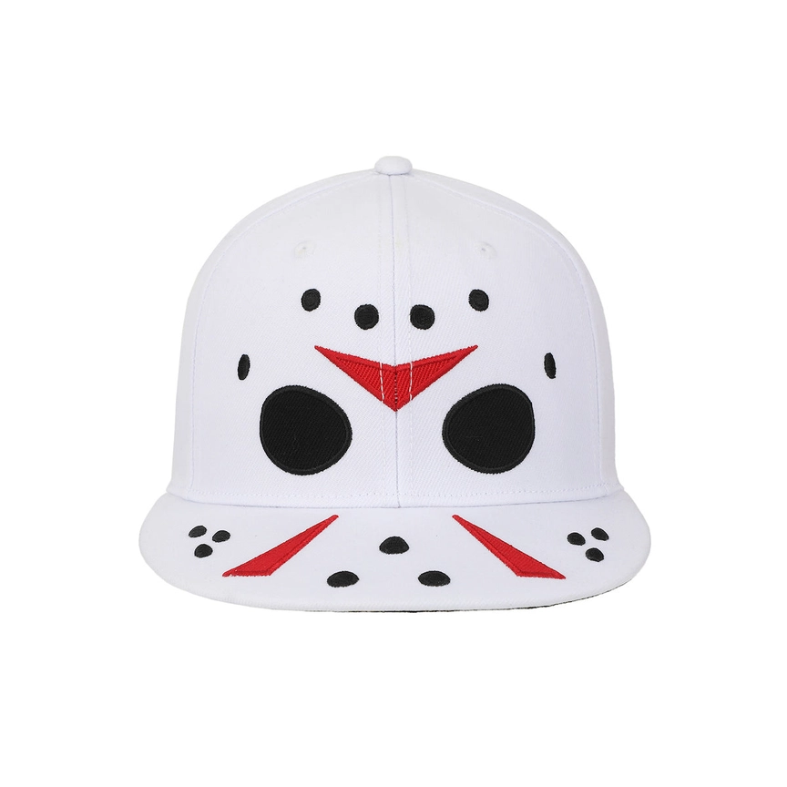Friday the 13th Big Face Jason Mask Snapback Hat - Image 2