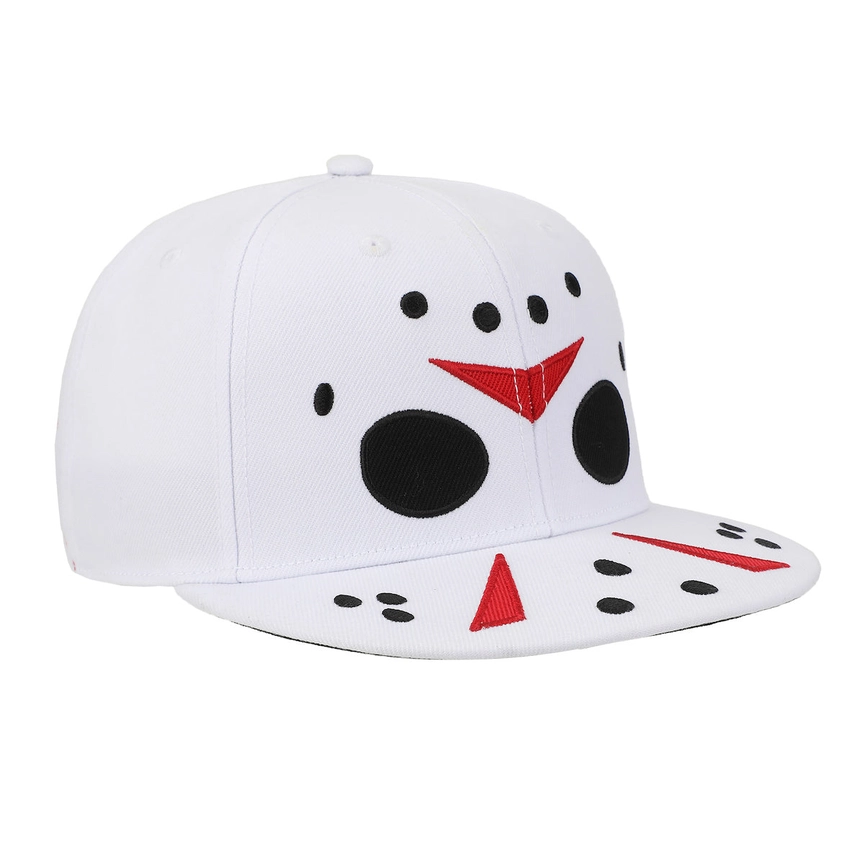 Friday the 13th Big Face Jason Mask Snapback Hat - Image 3