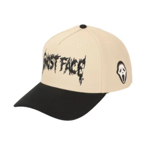 Ghostface Embroidery Canvas Snapback