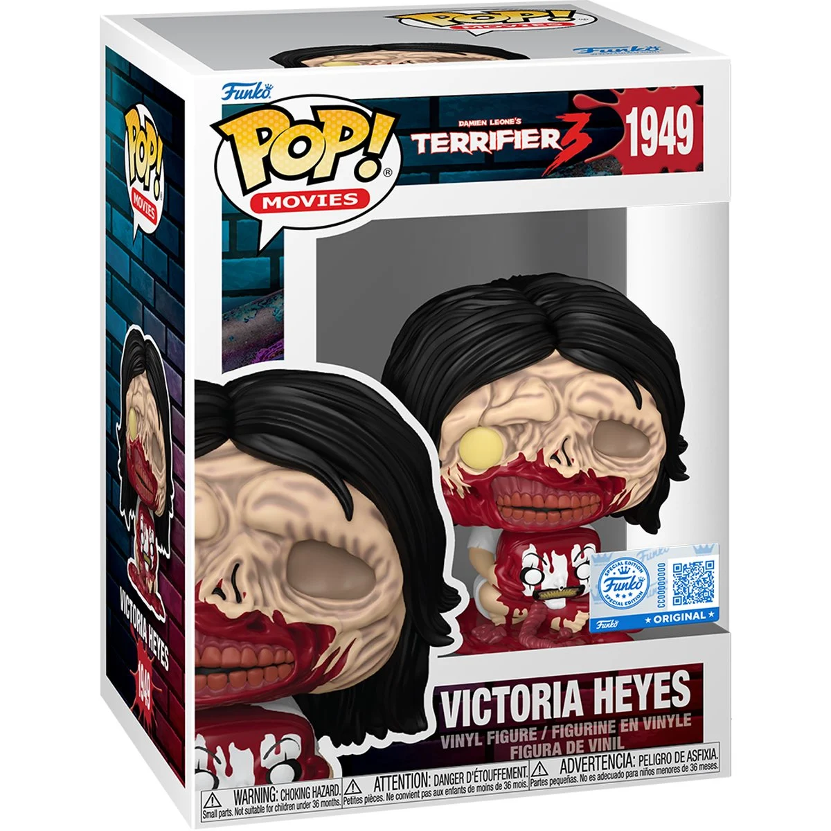 Terrifier 3 Victoria Heyes Funko Pop! Vinyl Figure #1949 - EE Exclusive - Image 2