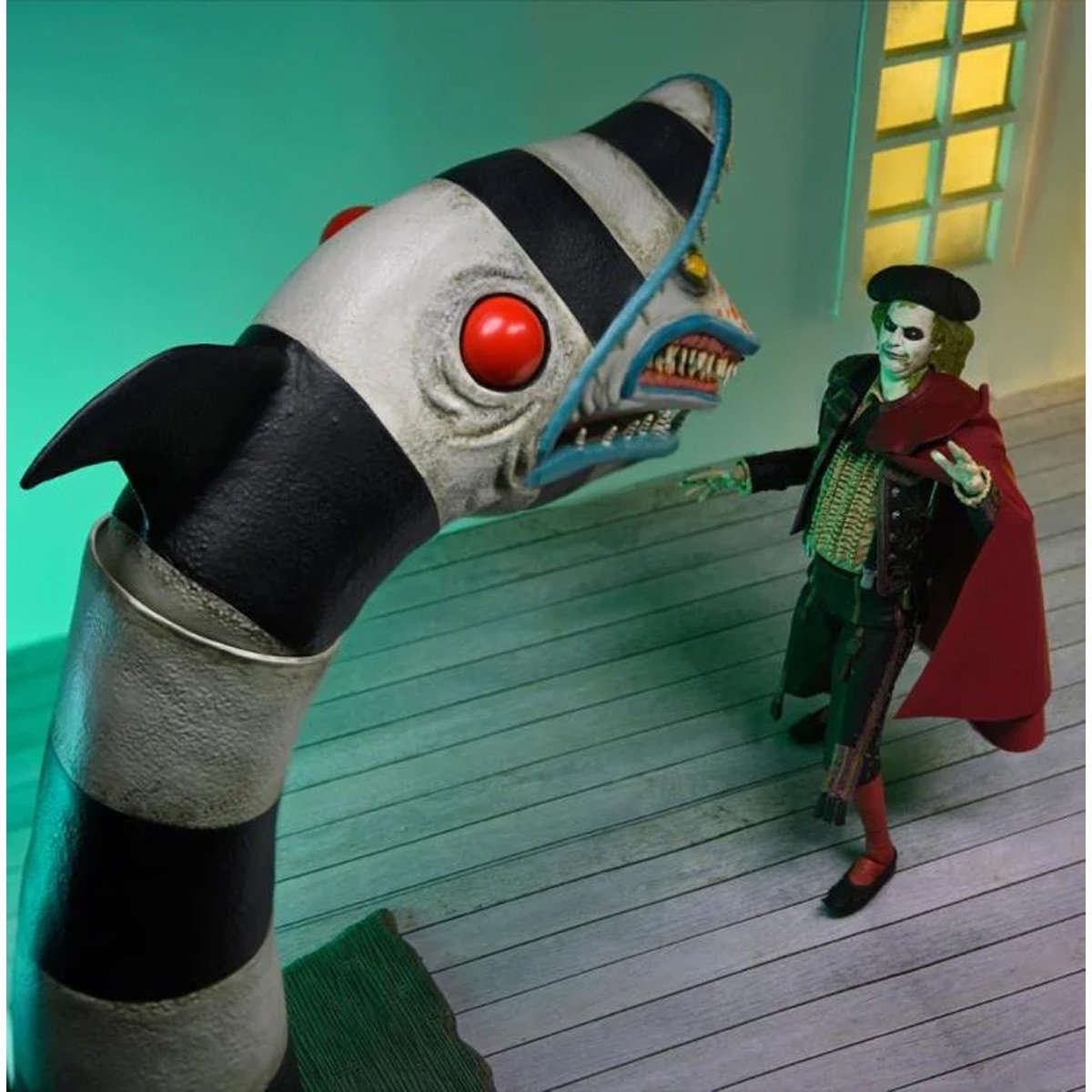 Beetlejuice Beetlejuice Ultimate Matador Beetlejuice & Sandworm 7-Inch Scale Action Figure 2-Pack - Image 2