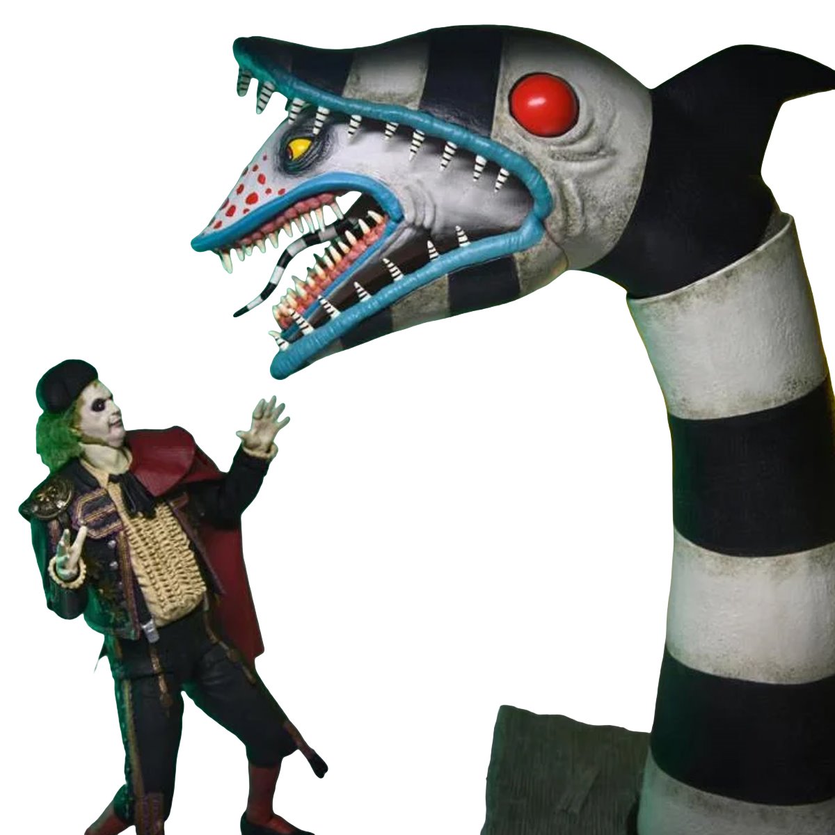 Beetlejuice Beetlejuice Ultimate Matador Beetlejuice & Sandworm 7-Inch Scale Action Figure 2-Pack