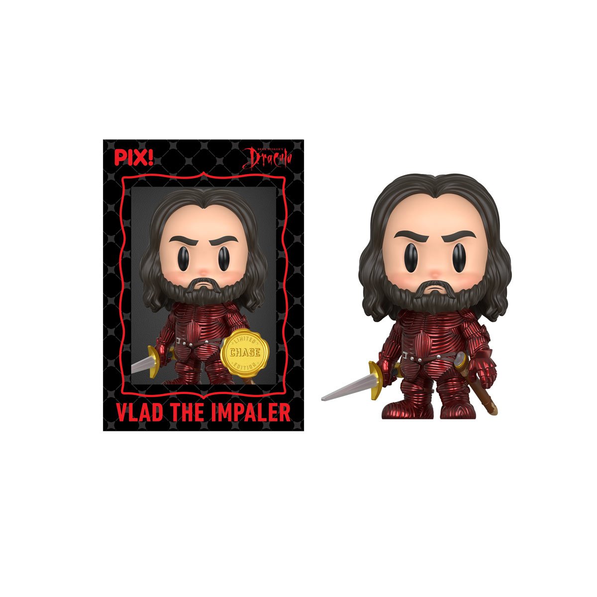 Bram Stoker's Dracula Count Dracula in Gown Pix! Vinyl Figure - Image 5