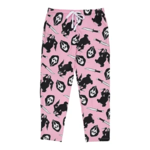 Ghostface All-Over Print Women’S Pink Sleep Pajama Pants