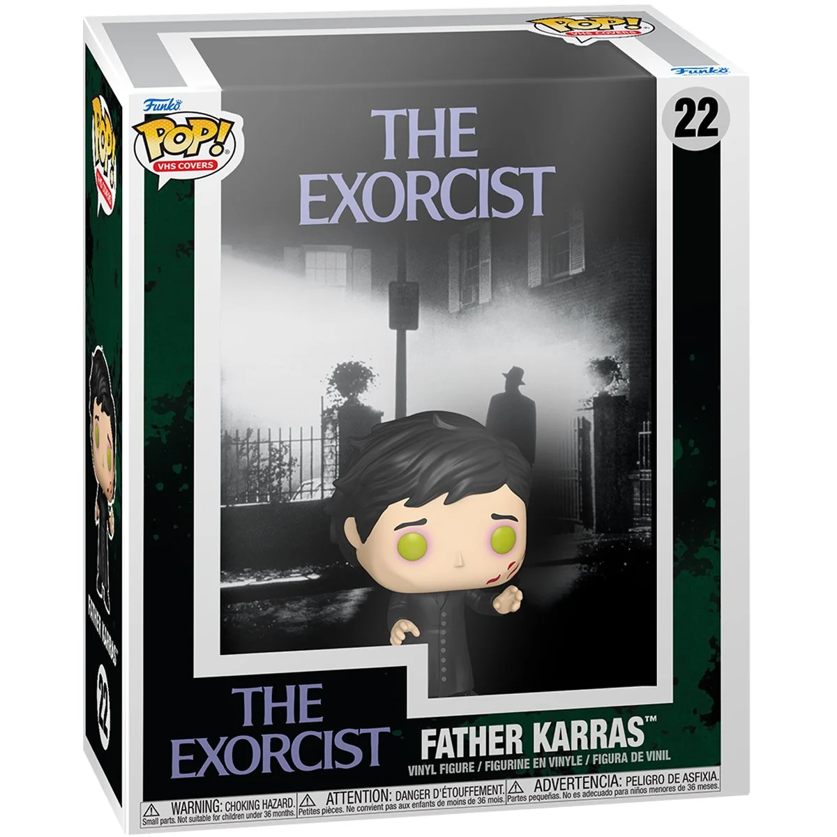 The Exorcist Father Karras Funko Pop! VHS Cover Figure #22 with Case - Image 2