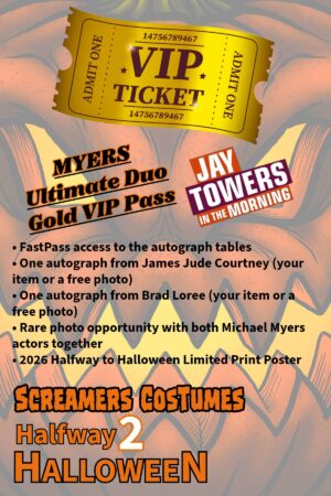 Michael Myers Ultimate Duo Gold VIP Pass