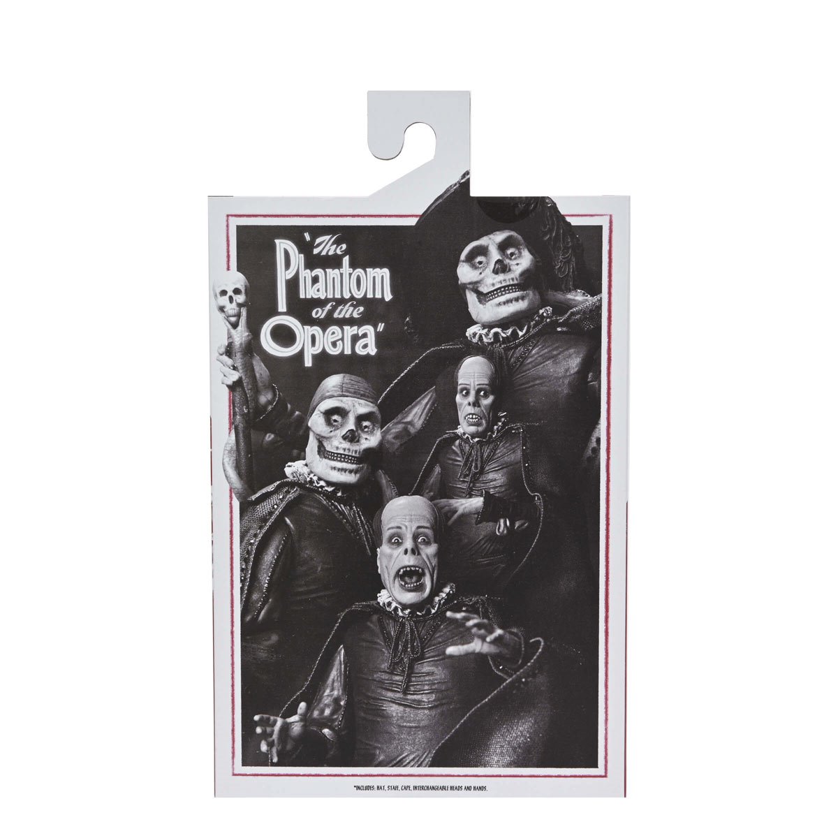 Phantom of the Opera (1925) Ultimate Phantom of the Opera Masque of the Red Death (B&W Version) 7-In Scale Action Figure - Image 14